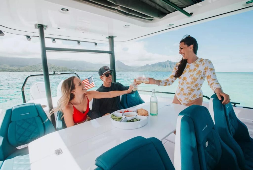 GR Boat Rental Skiathos Boat Hire Skiathos Experience the Axopar Brabus, the most luxurious boat rental in Skiathos. The ultimate choice for a premium day at sea, with twin-engine power and for up to 10 people.