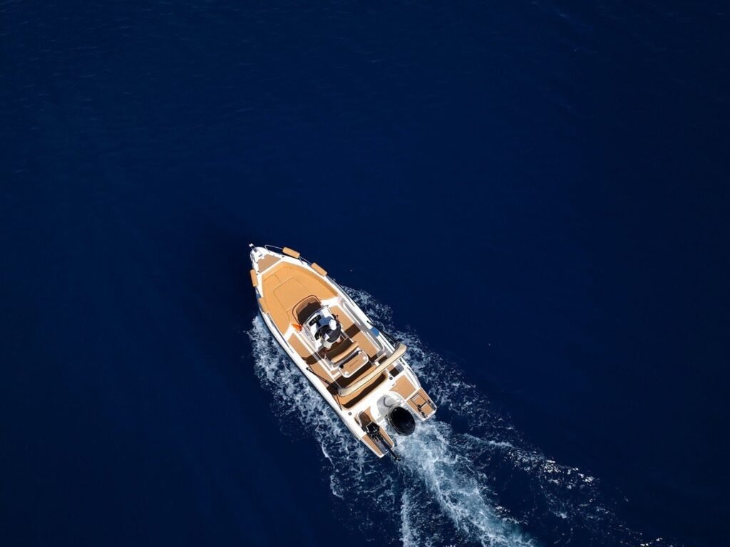 GR Boat Rental Skiathos Boat Hire Skiathos Rent Karel F19 2025 Rental Skiathos: Premium 6-meter boat for families. Features a 150HP engine and precision hydraulic steering for a smooth, effortless ride. Comfortable, fast, and safe. License required.